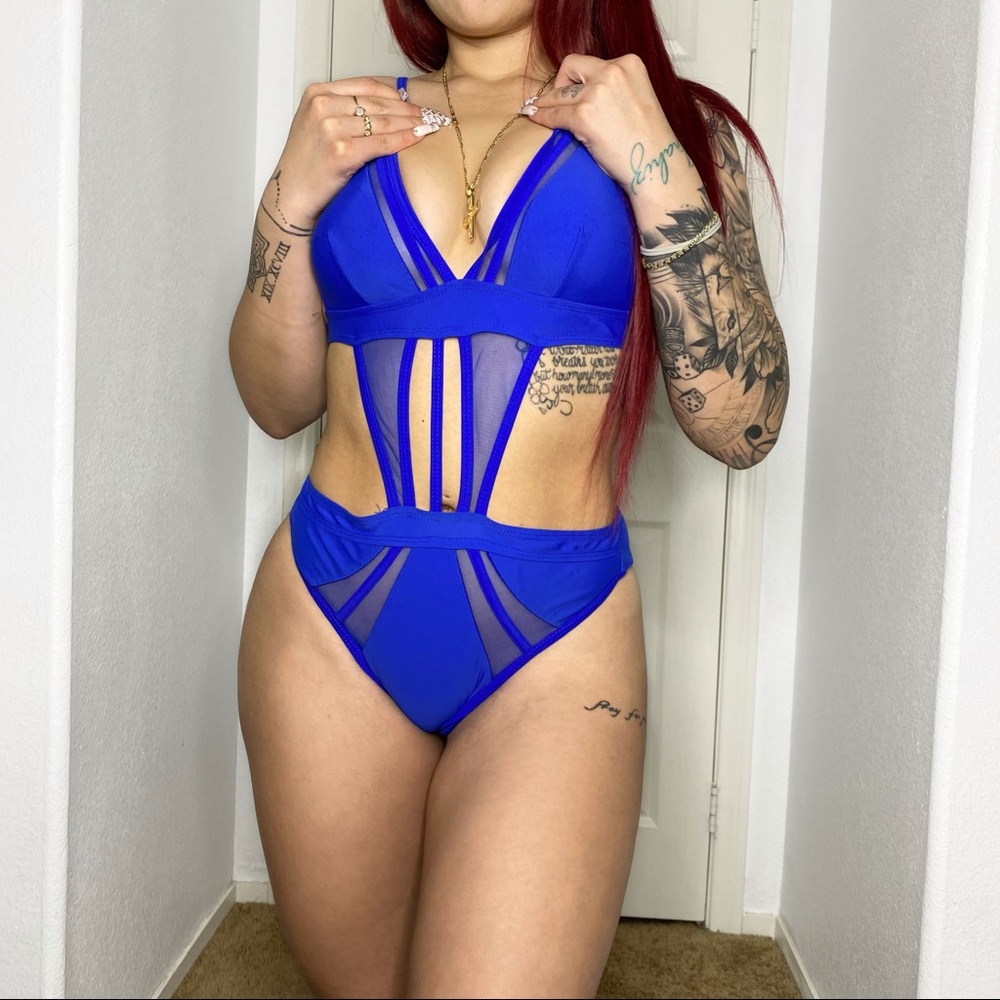 Electric One-Piece Swim